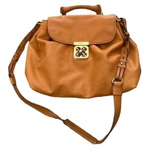Chloe Tan Leather Shoulder Bag